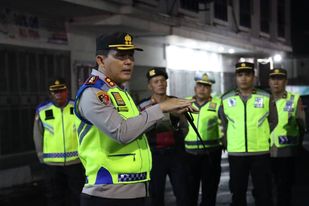 Polres Simalungun Gelar Patroli Skala Besar Pastikan Keamanan dan Ketertiban Masyarakat Tetap Terjaga