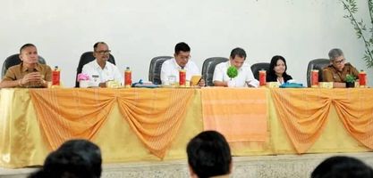 Bupati Simalungun bersama Wakil Bupati Sambut Kehadiran Tim BPK RI Perwakilan Provsu