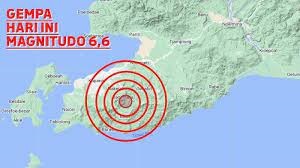 Gempa Bumi Magnitudo 6,6 Guncang Kupang NTT Berkedalaman 10 Km